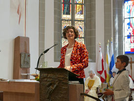 Feierlicher Gründungsgottesdienst der Pfarrei St. Heimerad (Foto: Karl-Franz Thiede)